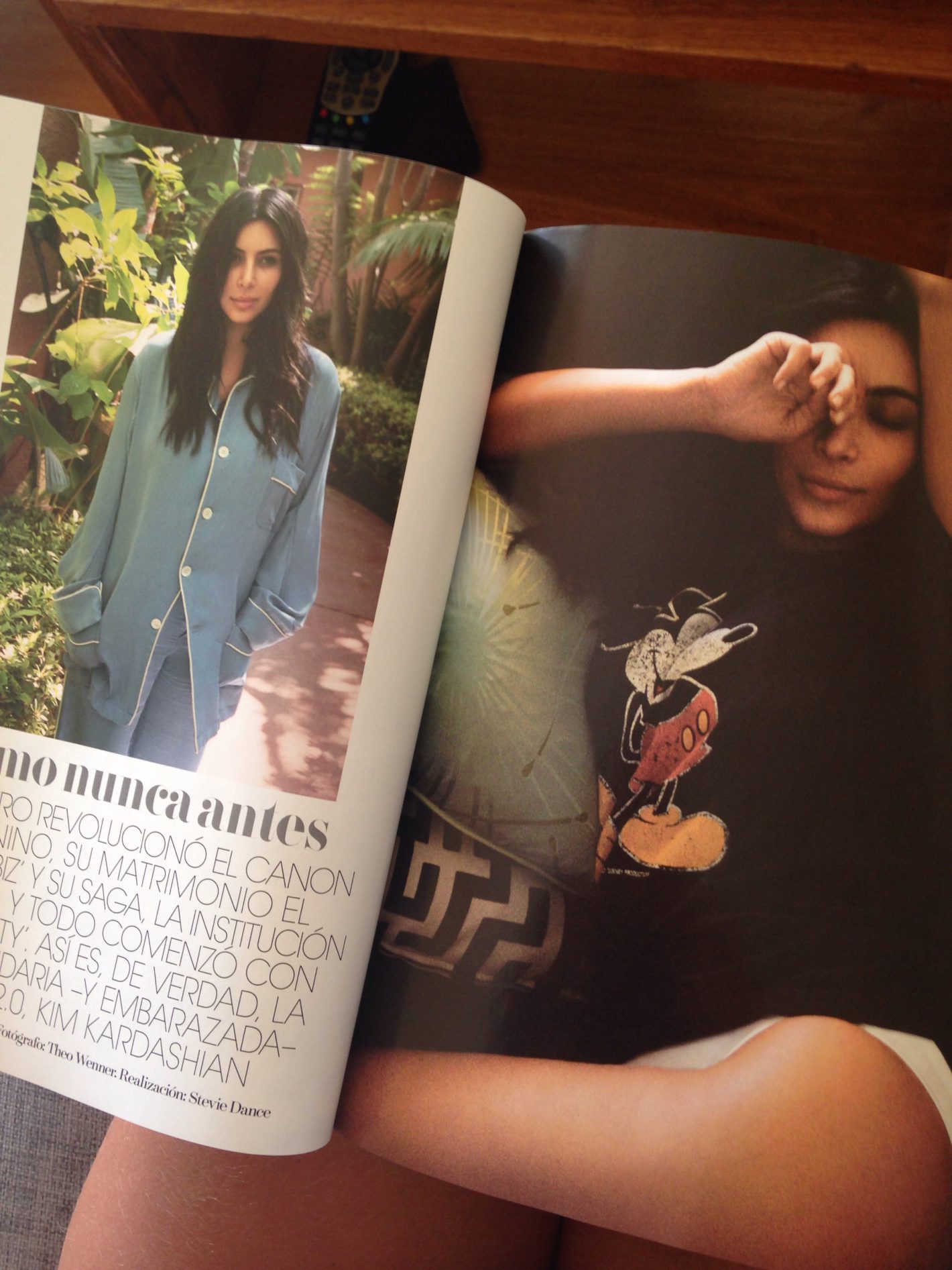 Kim + Vogue España #KimNoFilter
